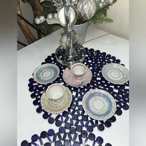 Elegant small miniature 6 piece Tea Set